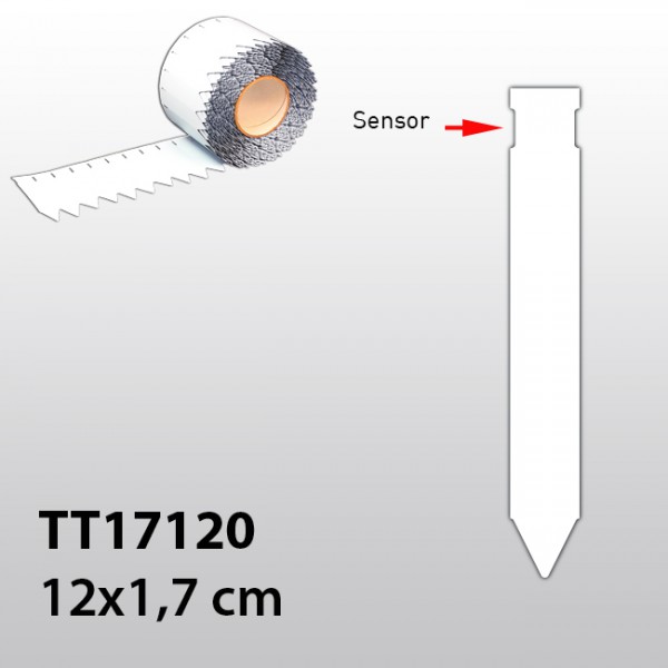 Stecketiketten für Thermotransferdrucker TT17120 PVC 300µ