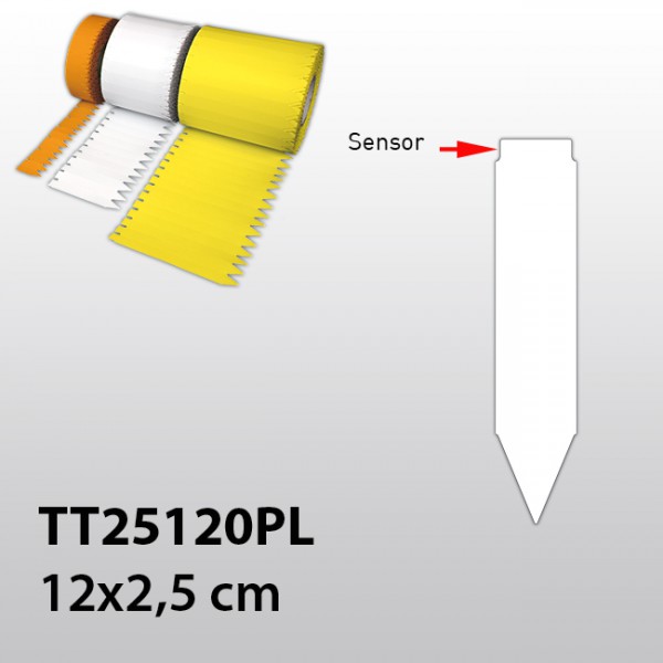 Stecketiketten für Thermotransferdrucker TT25120PL