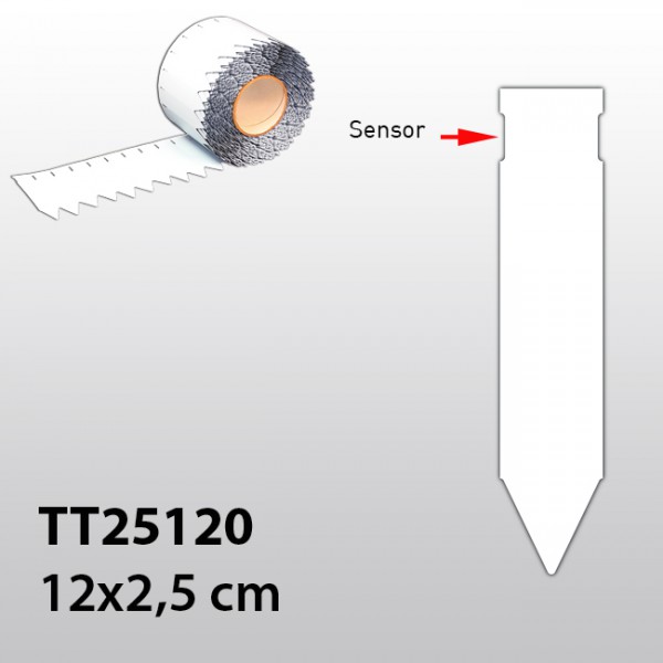 Stecketiketten für Thermotransferdrucker TT25120 PVC 300µ